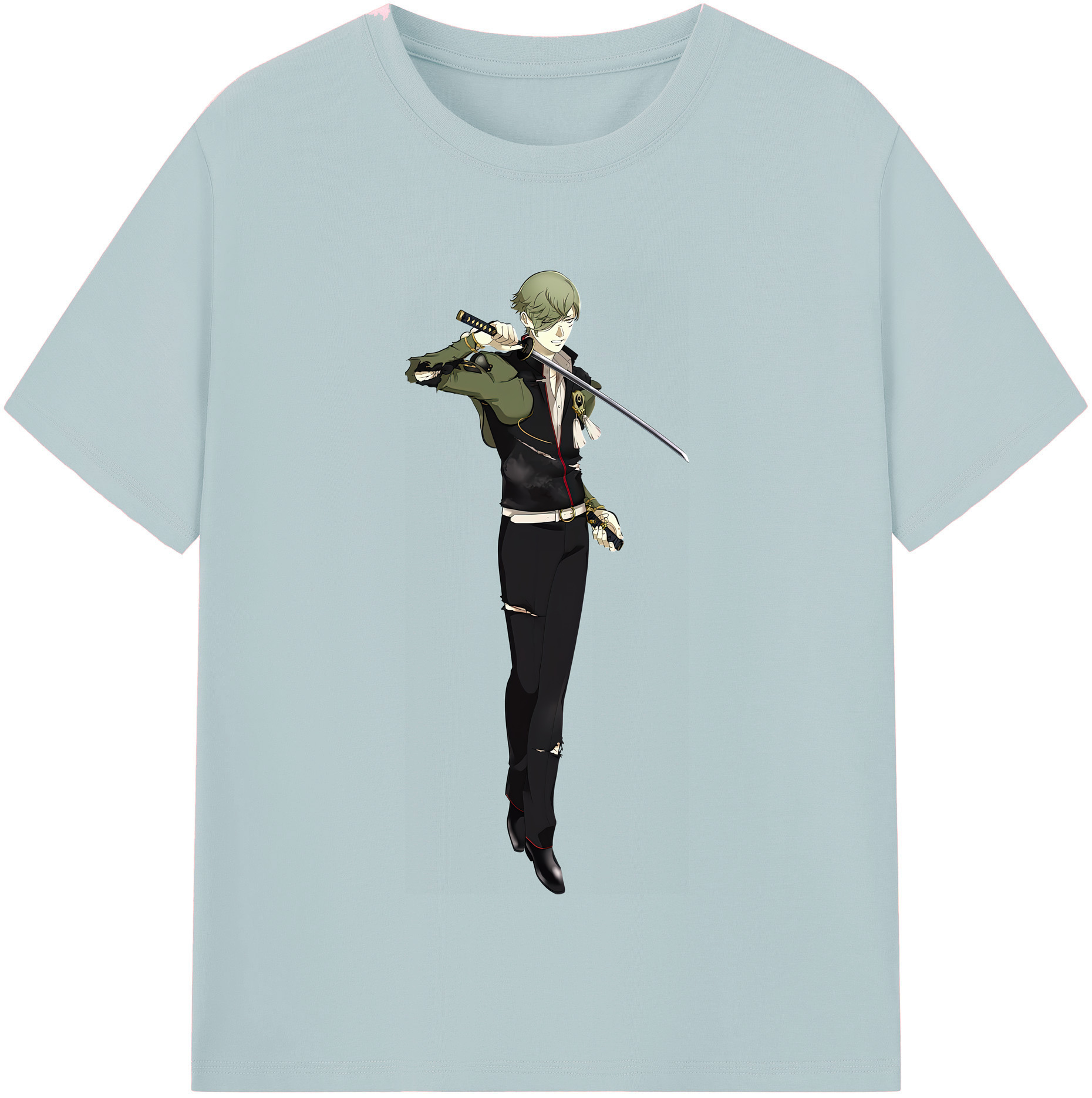 （画像用） 刀剣乱舞 Touken Ranbu 綿100％半袖Tシャツ（フロントプリント）